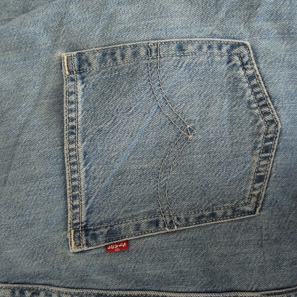 Levi's Tico Denim Jumper Dress (Irregular) - Picture 6 of 14